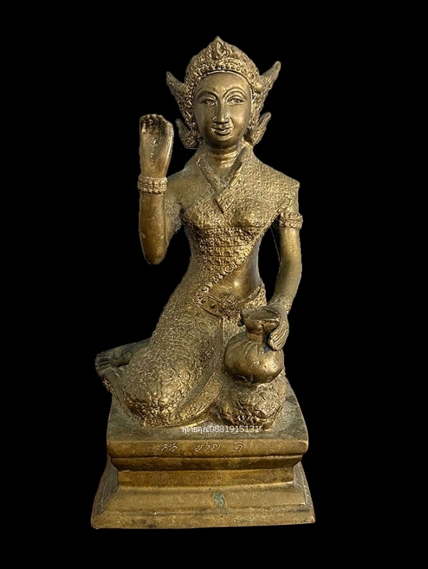 พระบูชาแม่นางกวักค้าขายดี หลวงพ่อผัน วัดทรายขาว จ.สงขลา