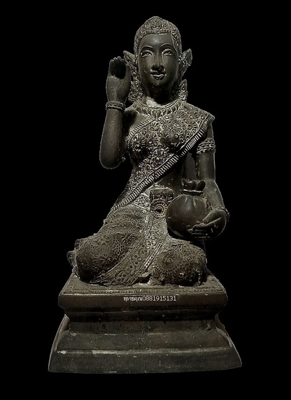 พระบูชาแม่นางกวัก จีวรดอก ยุครัตนโกสินทร์